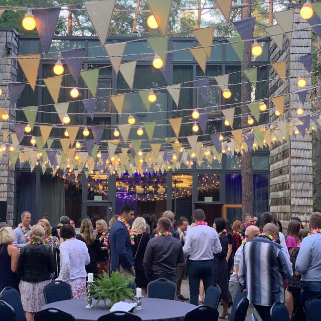 Having a good time with colleagues after the annual conference in Trakai. #conference #kickoffevent #trakai #tonyresort